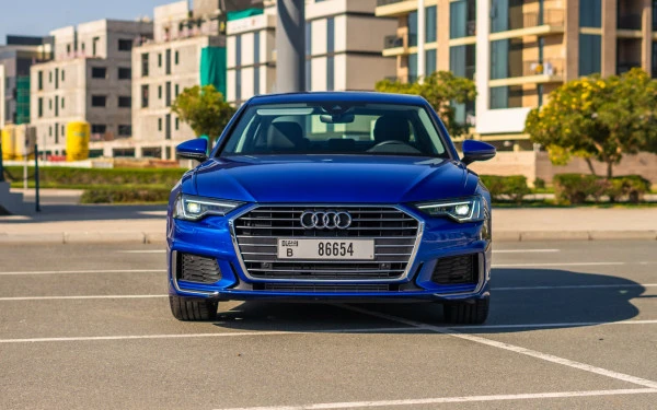  Blue Audi A6 Photo 