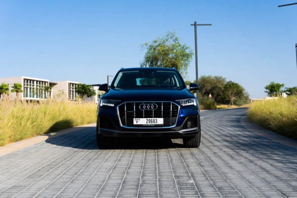  Blue Audi Q7 Photo 