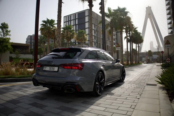  Grey Audi RS6 Photo 